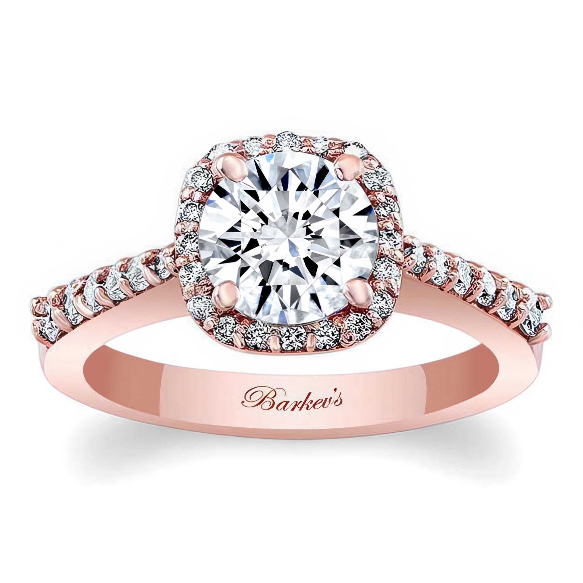 Round Diamond Halo Ring
