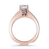 Interlock Moissanite Bridal Set