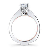 Interlock Moissanite Bridal Set
