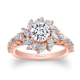 Sunflower Engagement Ring