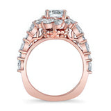 Sunflower Engagement Ring
