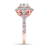 Sunflower Engagement Ring