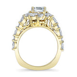Sunflower Engagement Ring