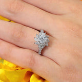 Sunflower Engagement Ring
