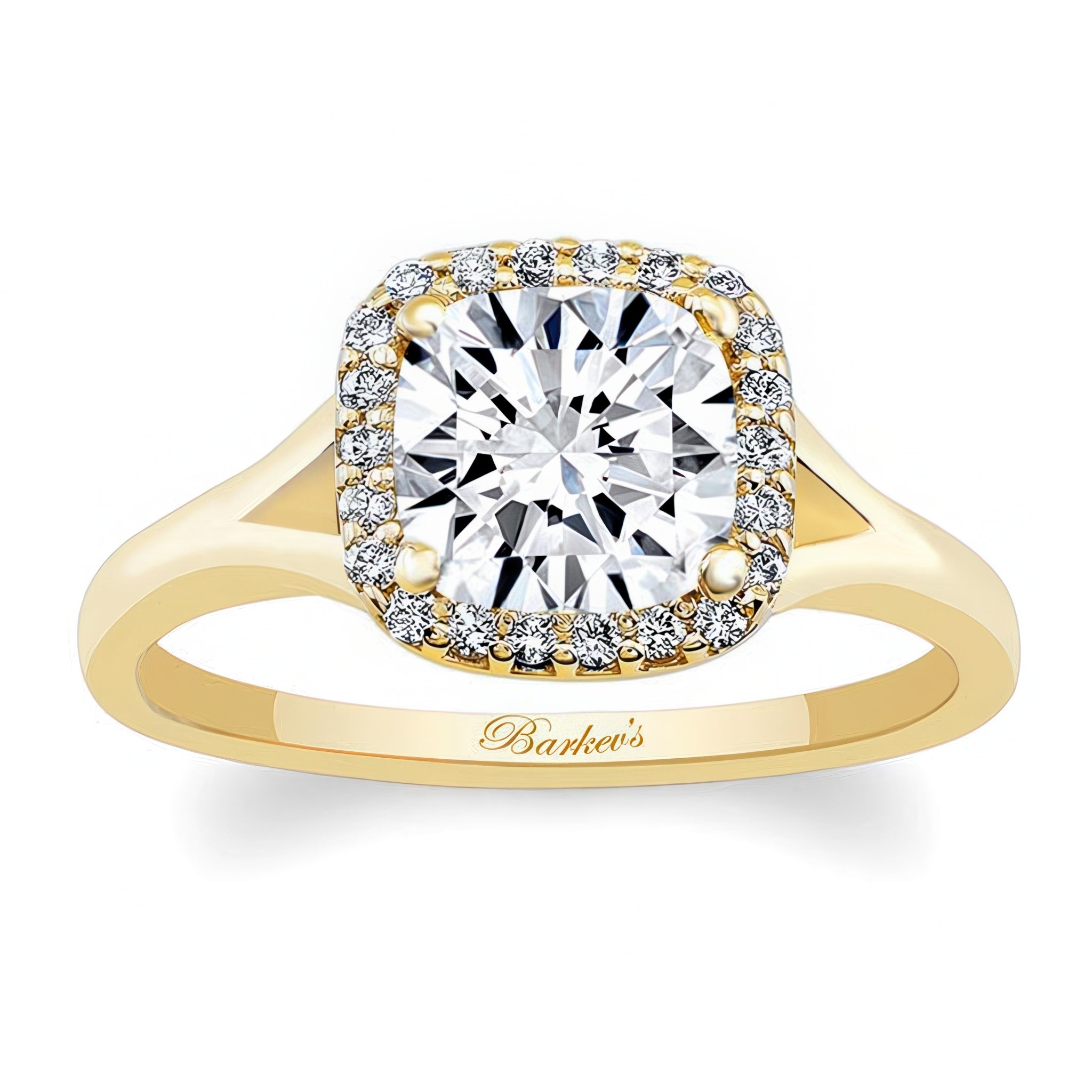 Cushion Halo Ring