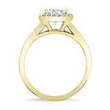 Cushion Halo Ring