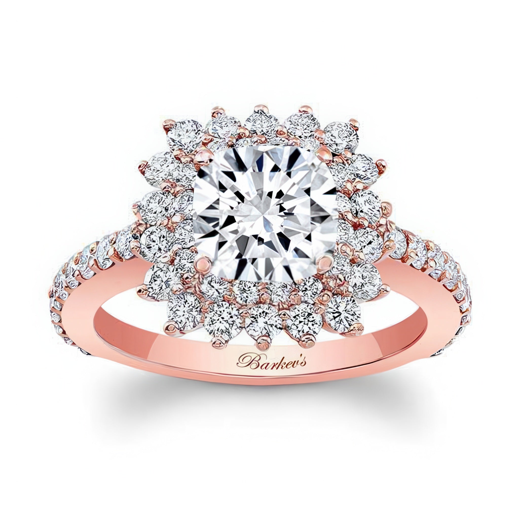 Starburst Engagement Ring