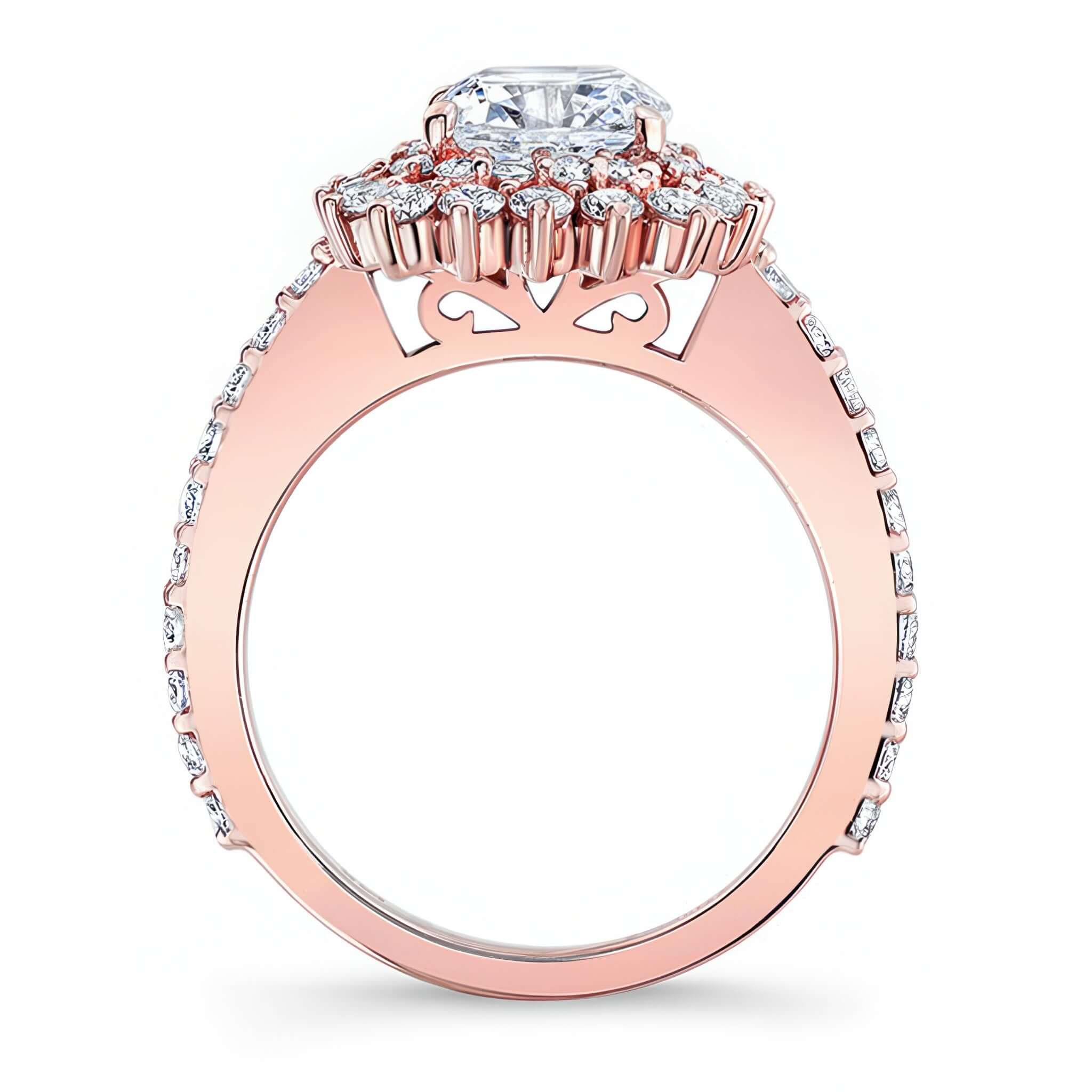 Starburst Engagement Ring