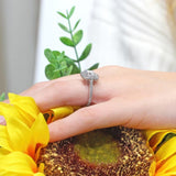 Starburst Engagement Ring