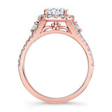 1.5 Carat Cushion Cut Diamond Ring