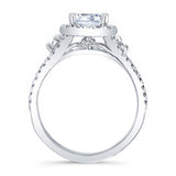 1.5 Carat Cushion Cut Diamond Ring