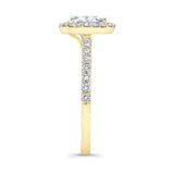 Oval Halo Engagement Ring