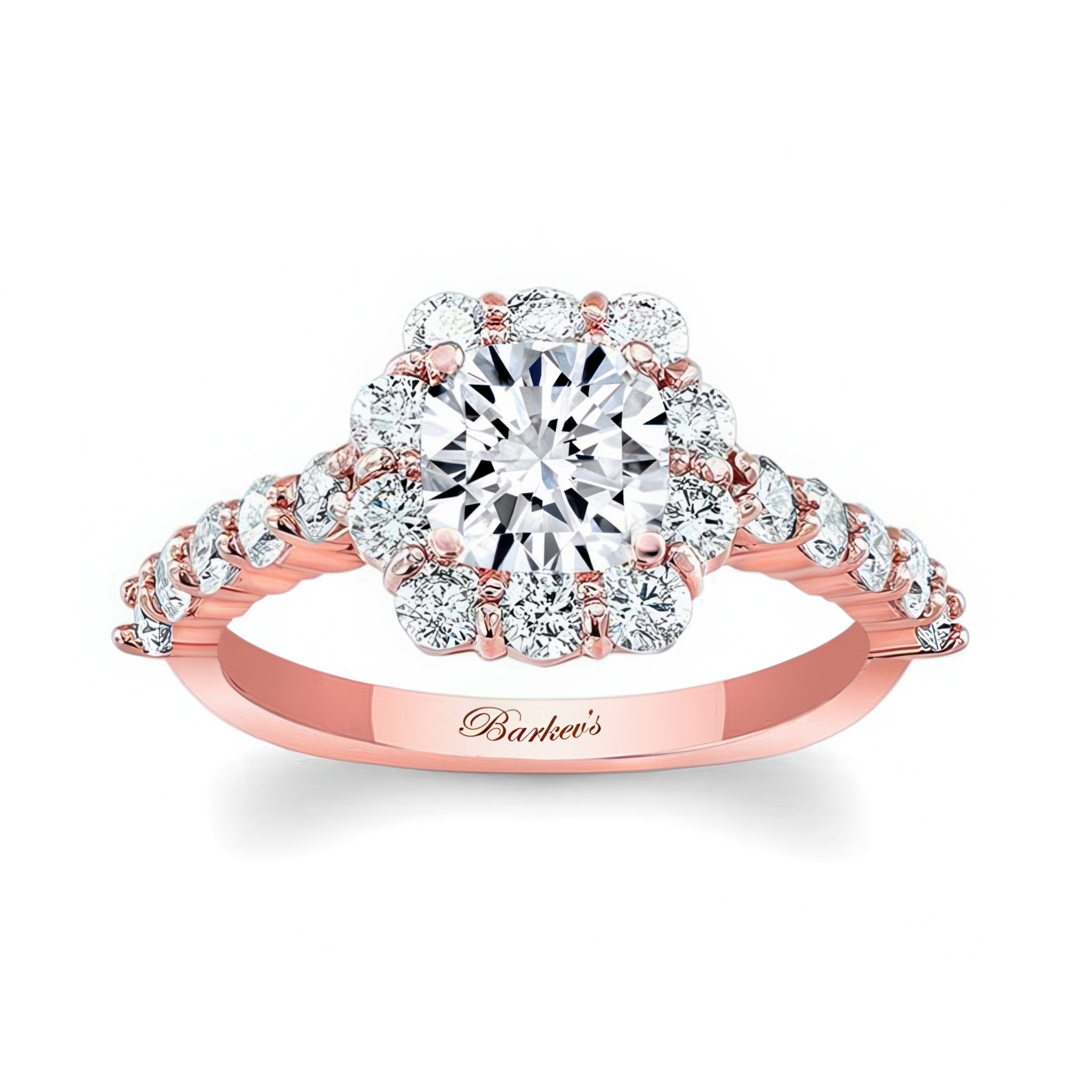 1 Carat Diamond Halo Ring