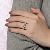 Cathedral Engagement Ring