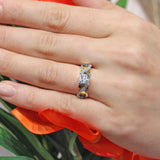 Cathedral Engagement Ring