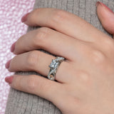 Cathedral Engagement Ring