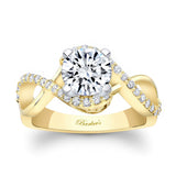 Infinity Twist Engagement Ring