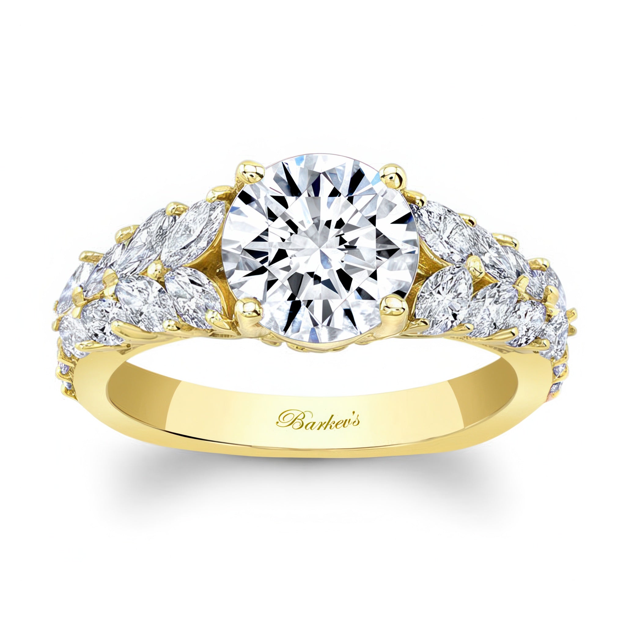 2 Carat Round Engagement Ring