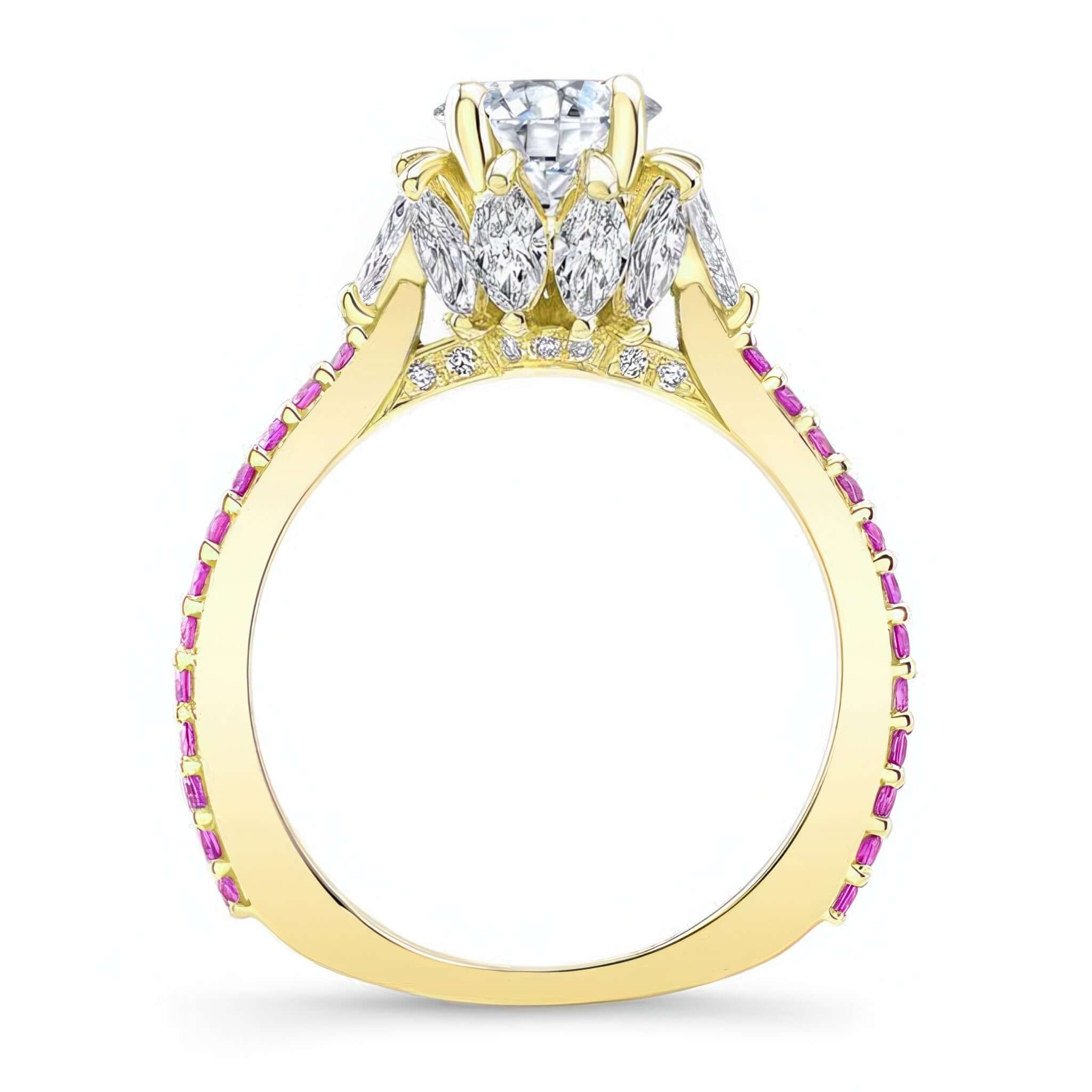 2 Carat Moissanite Ring