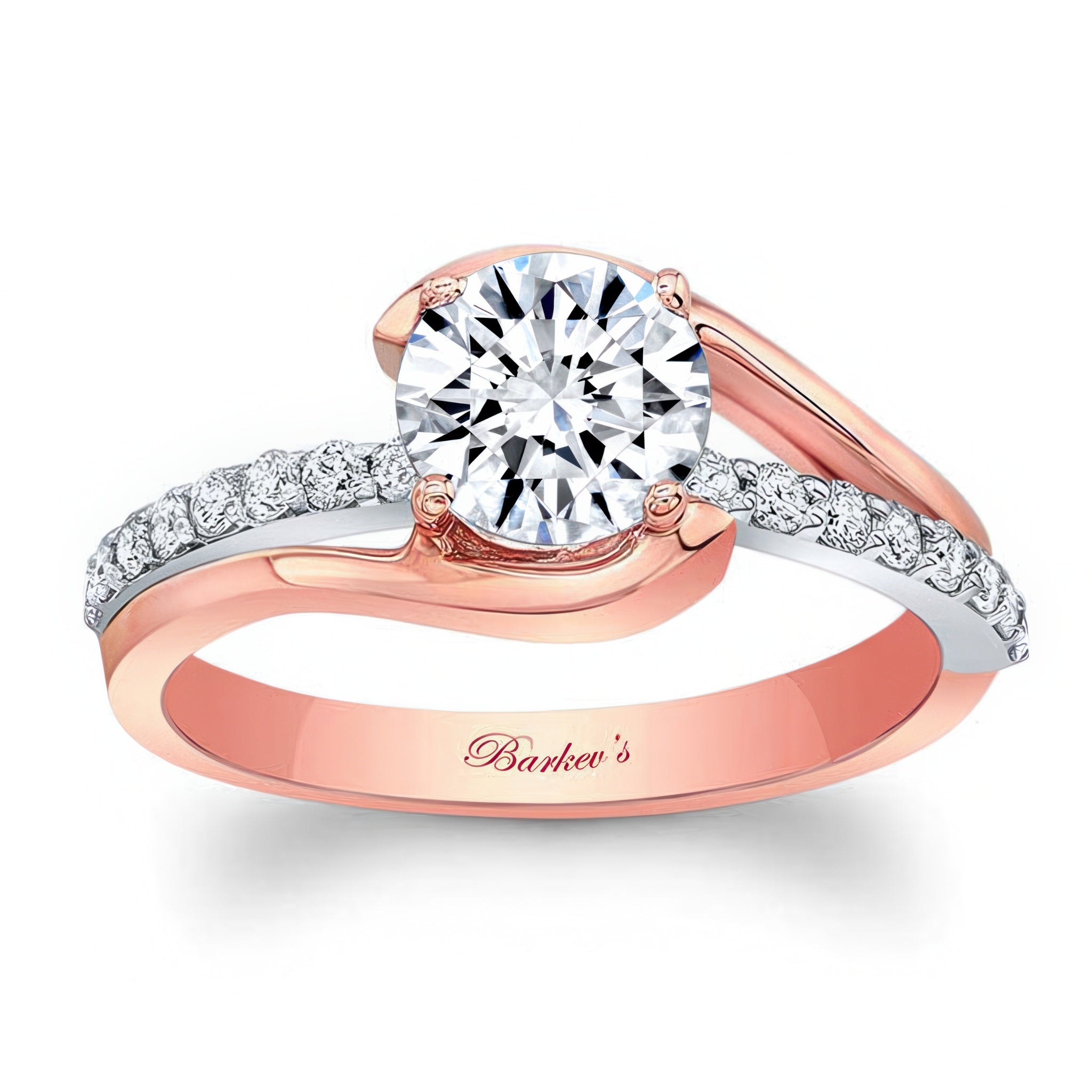 Simple 1 Carat Round Diamond Ring