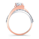 Simple 1 Carat Round Diamond Ring