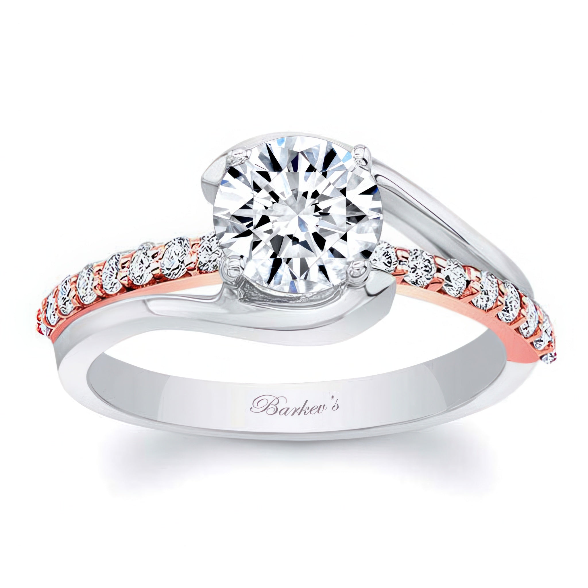 Simple 1 Carat Round Diamond Ring