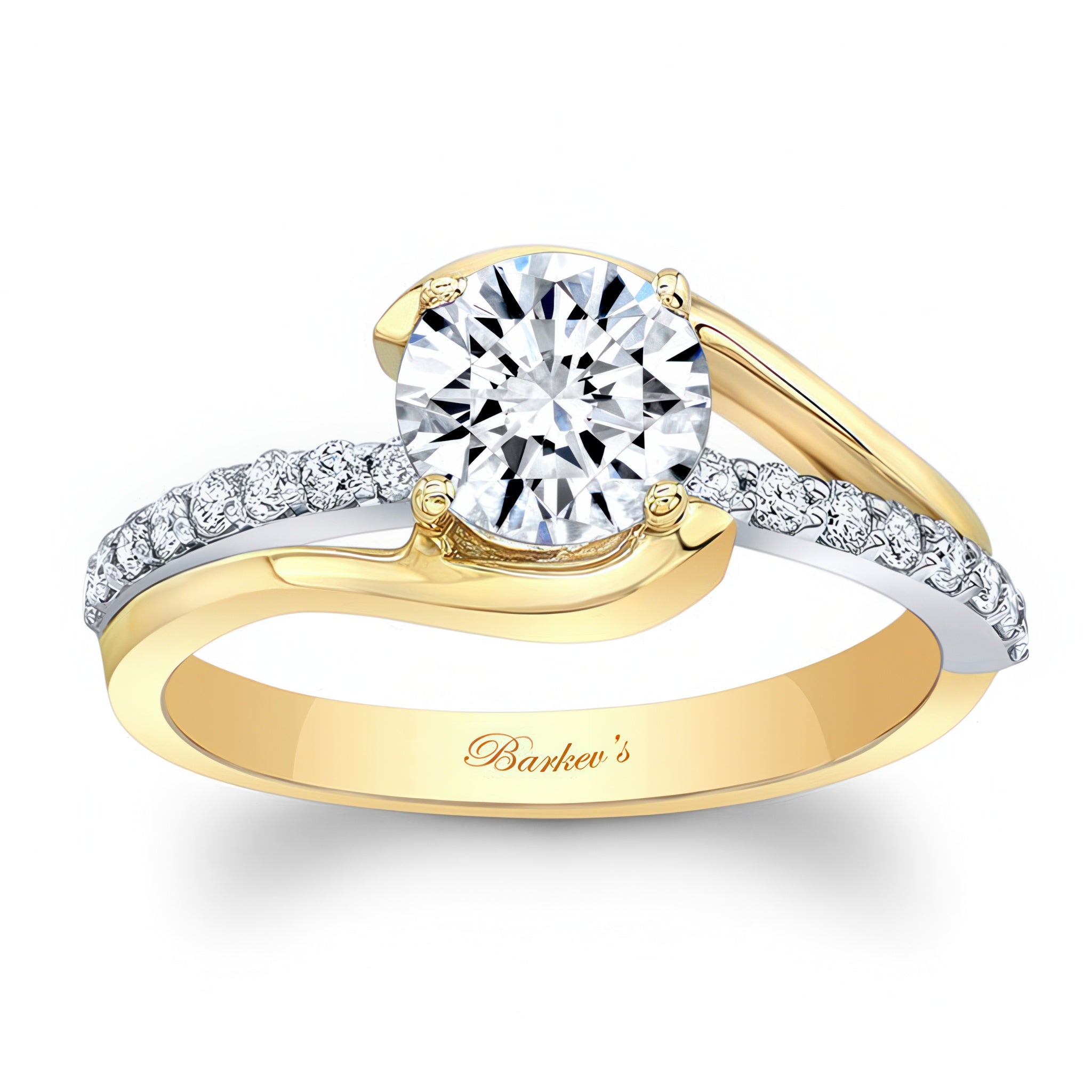 Simple 1 Carat Round Diamond Ring