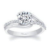Simple 1 Carat Round Diamond Ring