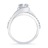 Simple 1 Carat Round Diamond Ring