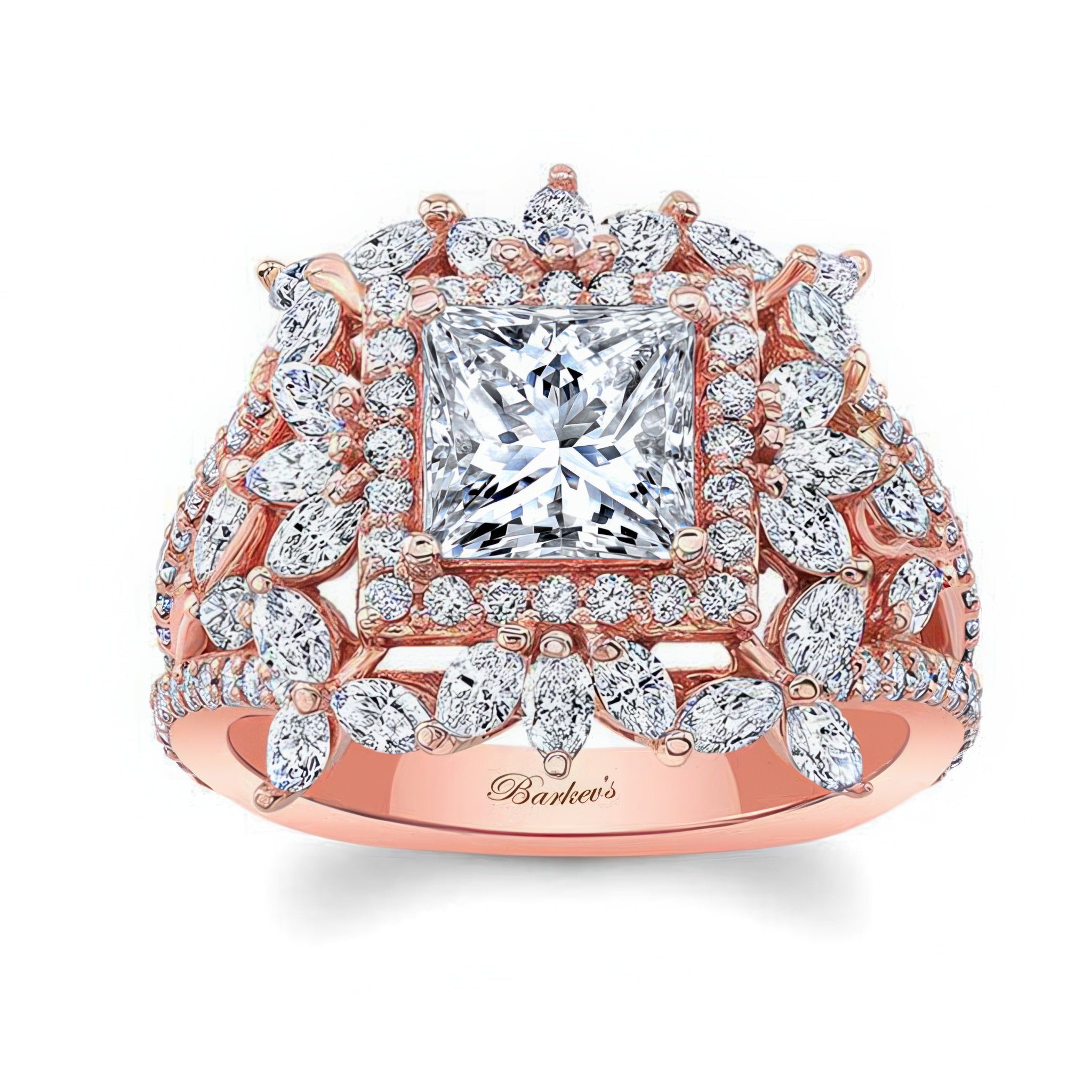 Vintage Princess Cut Diamond Ring