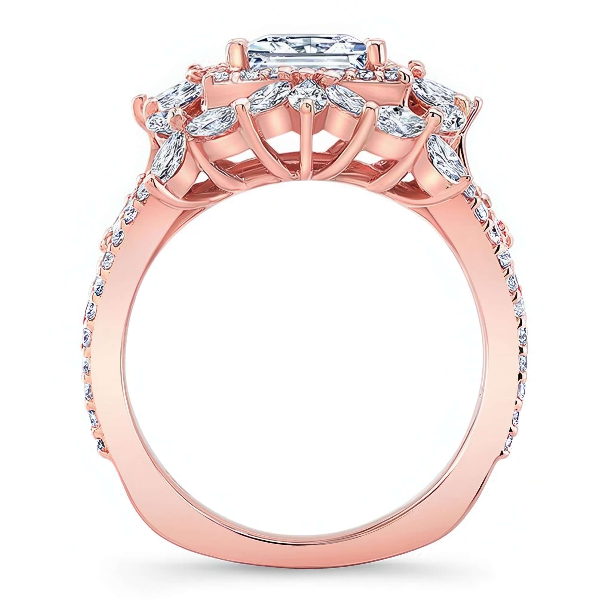 Vintage Princess Cut Diamond Ring