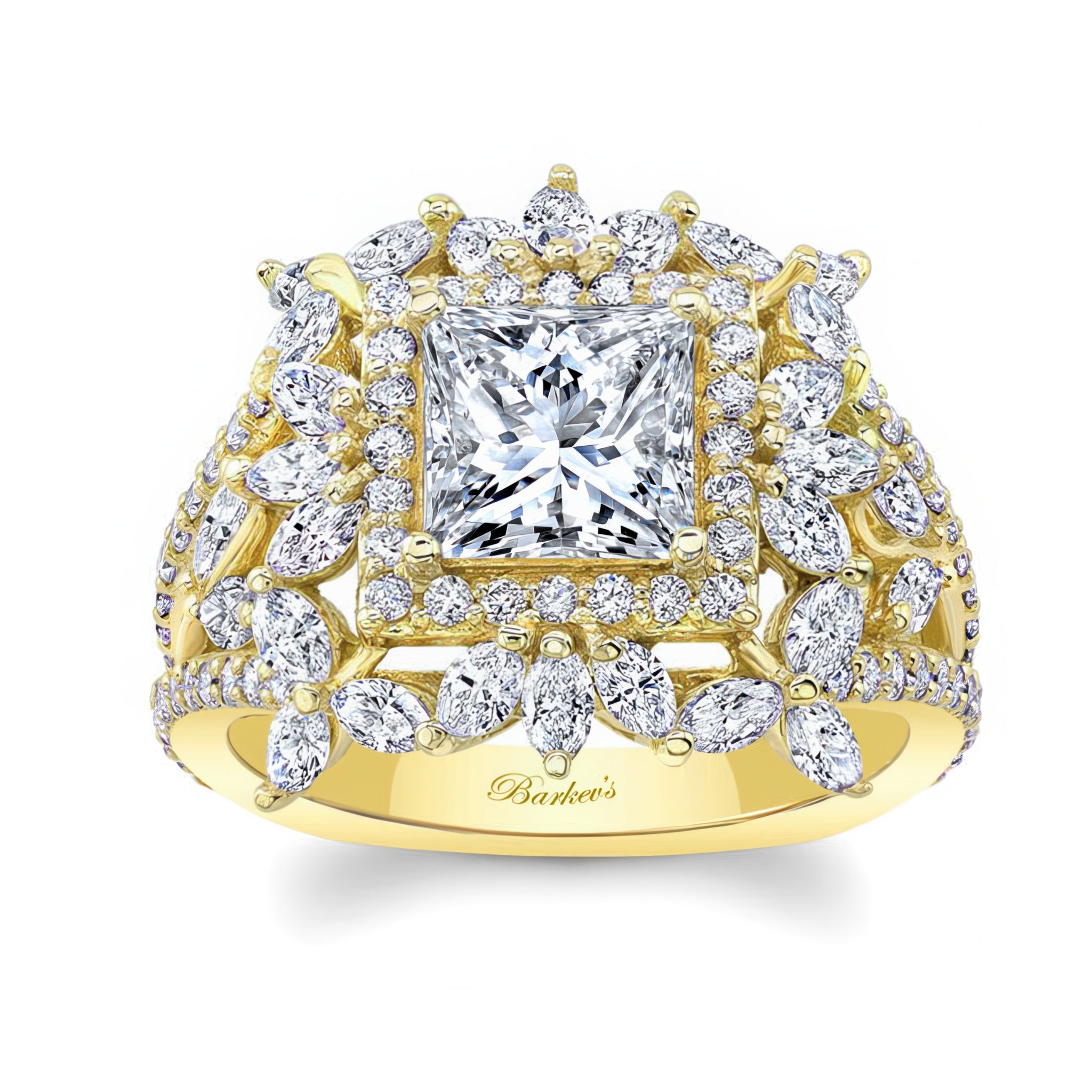 Vintage Princess Cut Diamond Ring