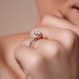 Diamond Leaf Ring