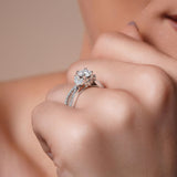 Diamond Leaf Ring
