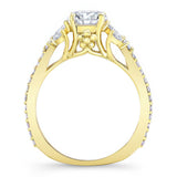 Leaf Engagement Ring