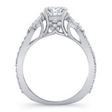 Leaf Engagement Ring