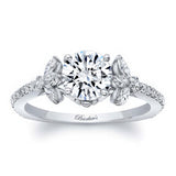 Leaf Engagement Ring