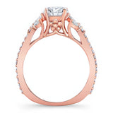 Leaf Engagement Ring