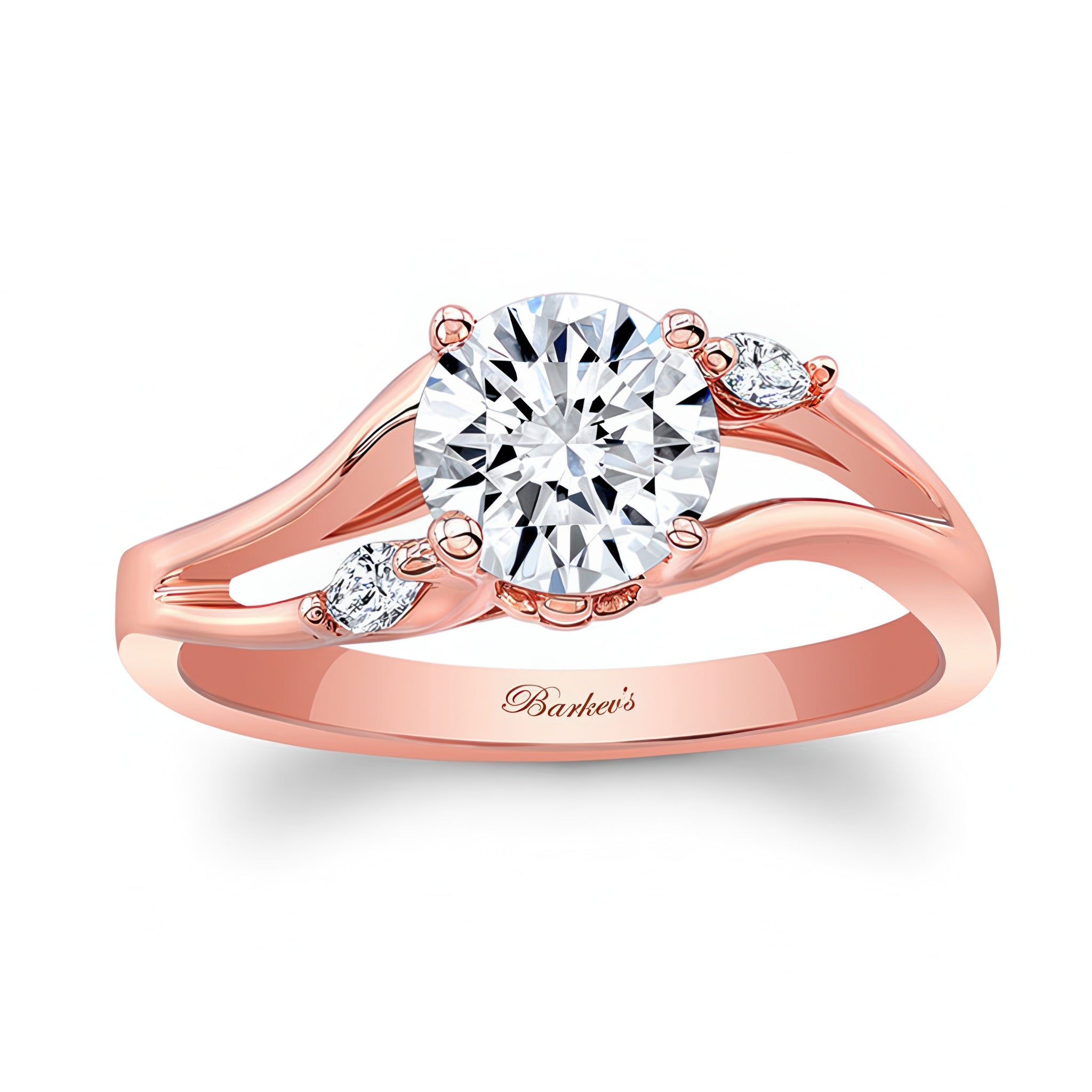 V Shaped Diamond Ring