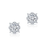1.00ct. Unique Halo Lab Diamond Studs