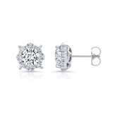 1.00ct. Unique Halo Lab Diamond Studs