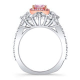 Fancy Pink Diamond Ring