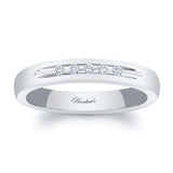 3mm 5 Diamond Wedding Band