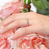 4mm Channel Set Diamond Wedding Band