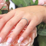 4mm Channel Set Diamond Wedding Band
