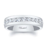 5mm Channel Set Diamond Wedding Band
