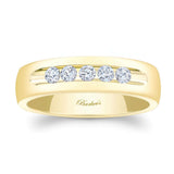 Mens 6mm Channel Set Diamond Band