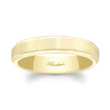 5mm Men's Raised Center Wedding Band