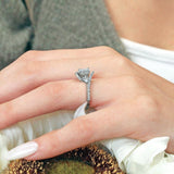Oval Lab Grown Diamond Ring