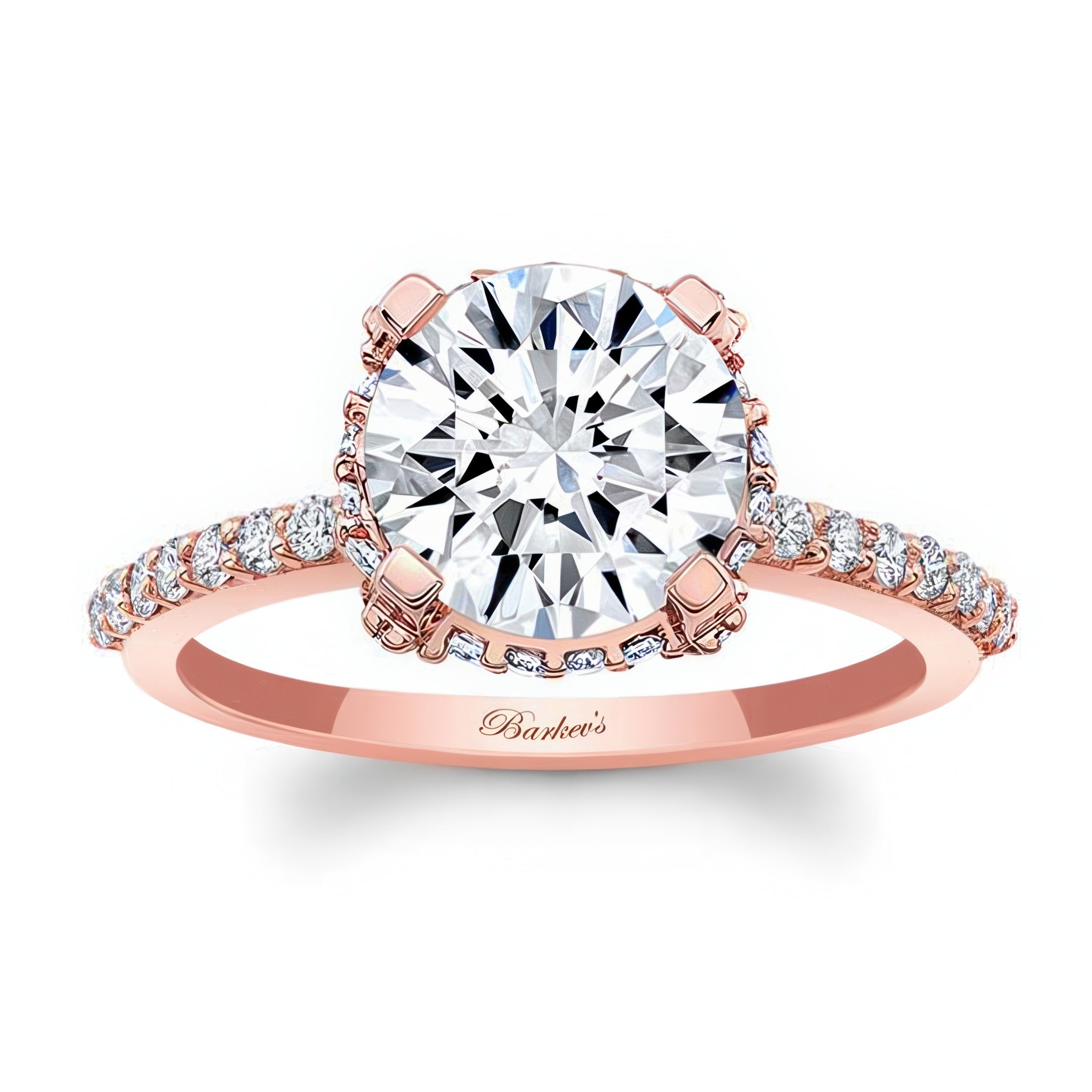 2 Carat Hidden Halo Ring